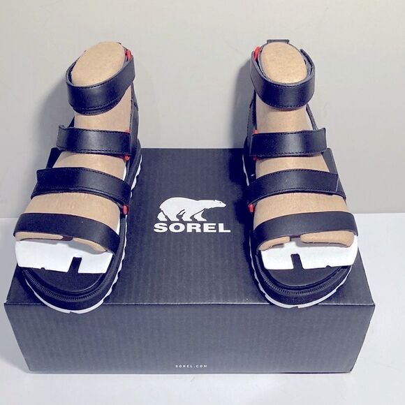 Nwt Sorel roaming multi strap leather sandals - Picture 2 of 7